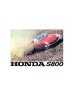 1966 HONDA S800 BROCHURE ENGELS