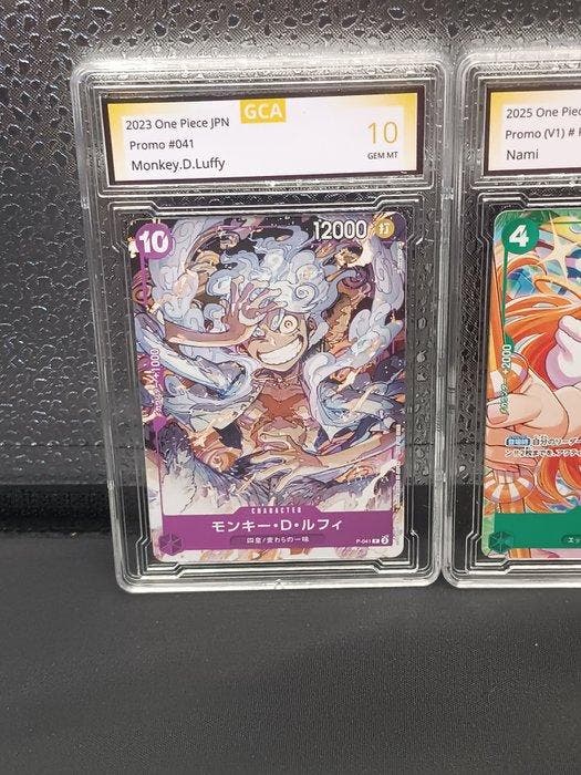 One Piece - 2 Card - One Piece - Monkey D. luffy and Nami, Hobby en Vrije tijd, Verzamelkaartspellen | Overige