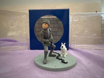 Diorama Moulinsart - Tintin Armure - Statuette, Tintin