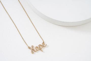 Halsketting - 14 karaat Geel goud - 0.32ct. tw. Diamant, Nieuw