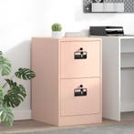 vidaXL Bestandkast met lade Roze 44 x 50 x 74,5 cm, Verzenden, Nieuw