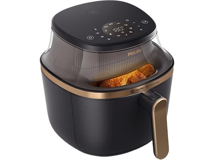 Philips -  3000 Series 7.2l Airfryer - Zwart, Elektronische apparatuur, Airfryers, Airfryer, Nieuw, 1500 gram of meer, Verzenden