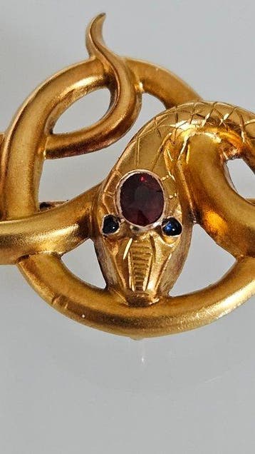 Broche - 18 carats Or jaune