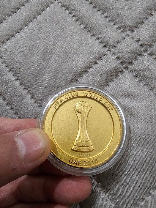 Inter Milan - FIFA Club World Cup - 2010 - Medaille, Verzamelen, Overige Verzamelen
