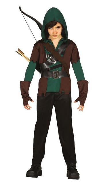 Robin Hood Kostuum Kind Deluxe, Kinderen en Baby's, Carnavalskleding en Verkleedspullen, Verzenden, Nieuw