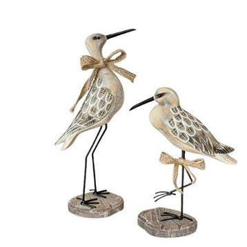 sculptuur, Set of 2 Vintage Seagull Figurines – Coastal, Antiek en Kunst