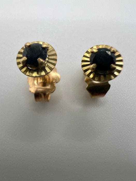 Zonder minimumprijs - Oorbellen - 18 karaat Geel goud, Bijoux, Sacs & Beauté, Boucles d'oreilles