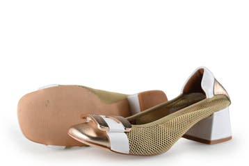 Crinkles Pumps in maat 37 Goud, Pumps, Verzenden, Zo goed als nieuw, Overige kleuren