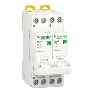 Schneider Electric Merlin Gerin Stroomonderbreker - R9P09816, Bricolage & Construction, Électricité & Câbles, Verzenden