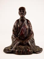 Brons - Shoun  - Heilige monnik uit de late Edo-periode. -, Antiek en Kunst
