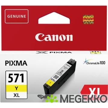Canon inkc. CLI-571 XL Y geel, Verzenden, Nieuw