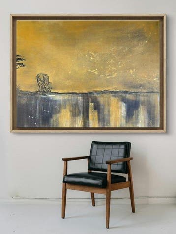Luca Domiro - The First Journey - Large Original painting