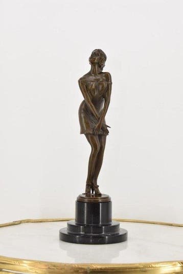 Pierre Collinet - After - Beeld, Joie de vivre - 36.5 cm -