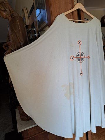 Chasuble Kazuivel Vêtement liturgique Église Vêtement