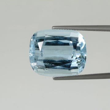 1 pcs Bleu Aigue-marine - 22.68 ct - Gemological Institute, Bijoux, Sacs & Beauté, Pierres précieuses
