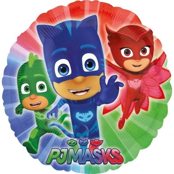 PJ Masks Helium Ballon 43cm leeg, Hobby en Vrije tijd, Feestartikelen, Nieuw, Verzenden