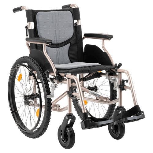 MultiMotion M10 Rolstoel Champagne | Lichtgewicht - 45 cm, Diversen, Rolstoelen, Ophalen of Verzenden