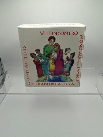 Vaticaan. 2 Euro 2015 VIII Incontro Mondiale delle