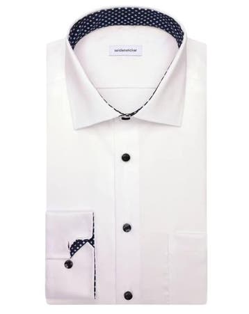 2dekans | Seidensticker Heren Overhemd White - Slim Fit -, Ophalen of Verzenden, Nieuw