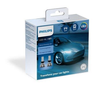 Philips H7 LED lampen set 12 en 24 volt, Ophalen of Verzenden