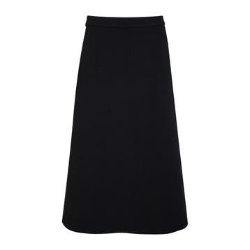 Alcidia da Veiga • zwarte wijde midi rok • 36, Verzenden, Zwart, Nieuw, Alcidia da Veiga