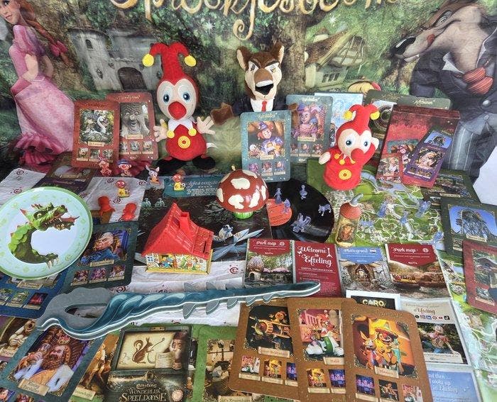 Themacollectie - 40x Bijzondere verzameling Efteling items,, Antiquités & Art, Antiquités | Jouets