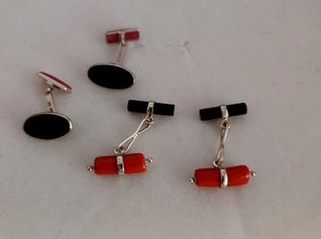 Sans prix de réserve - Ensemble de bijoux 2 pièces Argent,