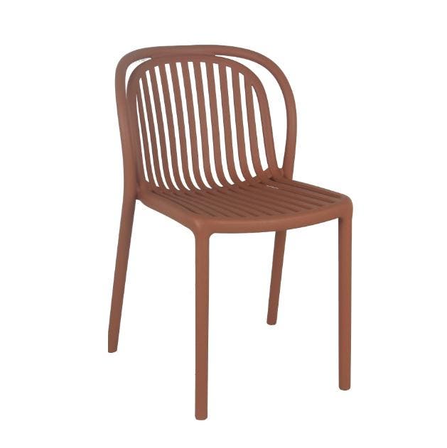 Terrasstoel Lena z/a - Roest- Vintage/Café, Tuin en Terras, Aarde en Mest, Ophalen