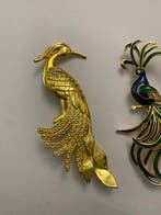 Themacollectie - Dierenbroches Vogels Vintage jaren 90