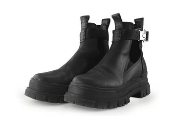 Buffalo Enkellaarzen in maat 38 Zwart, Kleding | Dames, Schoenen, Verzenden, Zwart, Lage of Enkellaarzen, Zo goed als nieuw