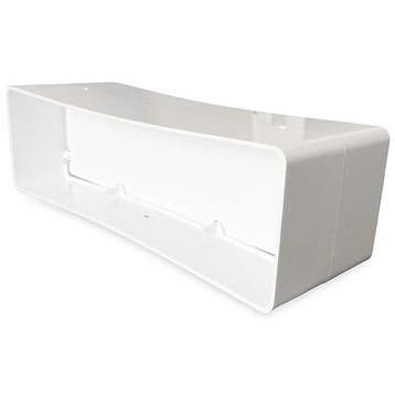Kunststof terugslagklep voor kanaal 220 x 90mm, Doe-het-zelf en Bouw, Verzenden, Nieuw