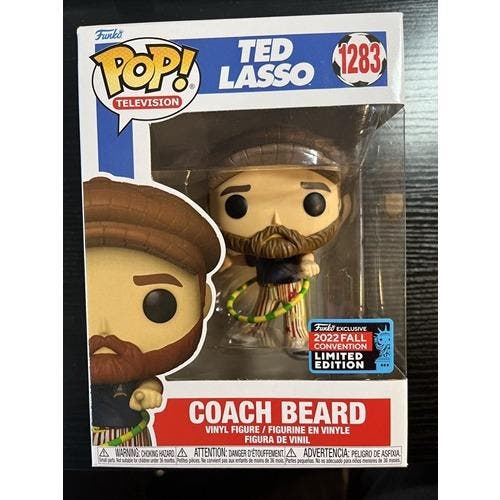 Funko Pop! Ted Lasso - Coach Beard #1283 2022 Fall  Edition, Collections, Jouets miniatures, Envoi