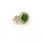 Sans prix de réserve - Bague Argent, Plaqué or - 1.32ct. tw., Nieuw