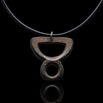 Middeleeuwen / Vikingertijd Brons Brons amulet-hanger –