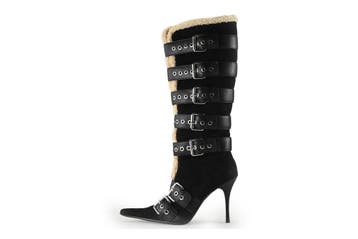 Fuchsia Boots Laarzen in maat 37 Zwart, Kleding | Dames, Hoge laarzen, Verzenden, Zwart, Fuchsia Boots