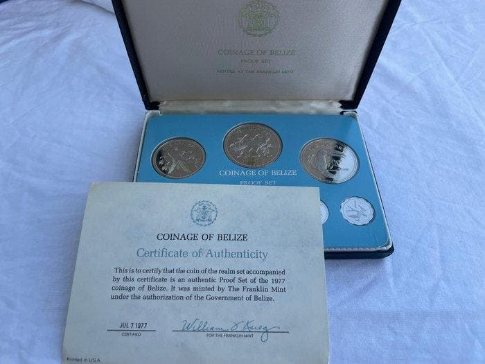 Brazilië. Proof Set 1977 Proof Divisional Set Wildlife of, Postzegels en Munten, Munten | Europa | Niet-Euromunten