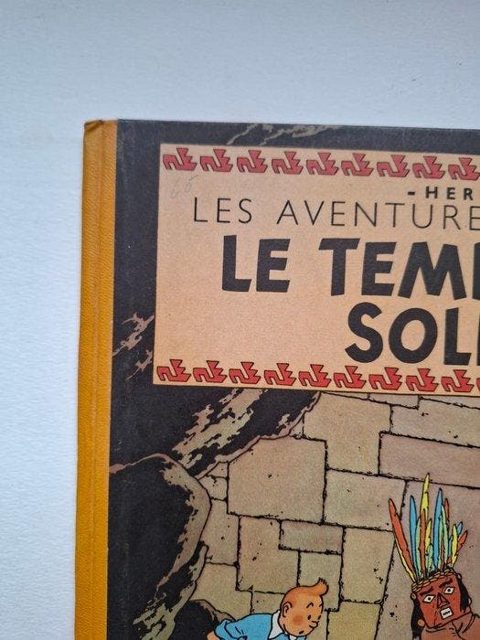 Tintin T14 - Le Temple du soleil B3 - C - 1 Album - Eerste, Livres, BD | Comics
