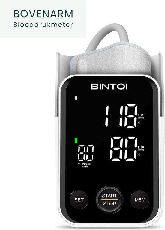2dekans | Bintoi® BX400 - Bloeddrukmeter Bovenarm -, Sport en Fitness, Hartslagmeters, Ophalen of Verzenden