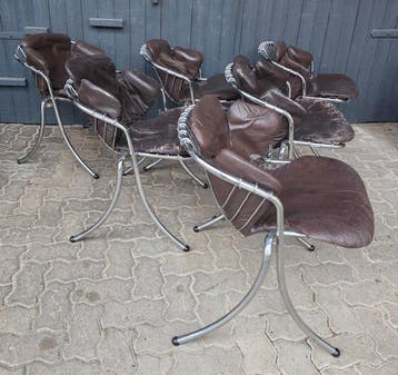 Rima - Gastone Rinaldi - Chaise (6) - LYNN - Fer