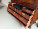 Kabinet - Mahonie - Louis XV kabinet met schrijflade