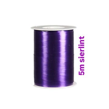 5m sierlint paars - krullint - cadeau versiering - leuk i..., Divers, Emballage cadeau, Verzenden