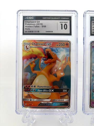 Pokémon - 2 Graded card - Charizard GX & Mewtwo GX - CGC 10, Nieuw
