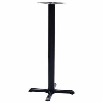 vidaXL Bistrotafelpoot 56x56x107 cm gietijzer zwart, Maison & Meubles, Verzenden