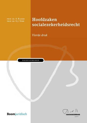 Hoofdzaken socialezekerheidsrecht / Bakelsinstituut, Boeken, Verzenden, Zo goed als nieuw, Saskia Klosse