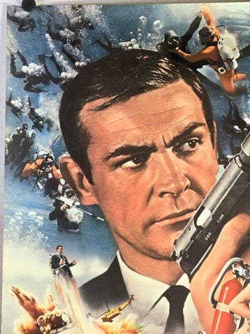James Bond 007 - Thunderball – Sean Connery – Original, Verzamelen, Nieuw