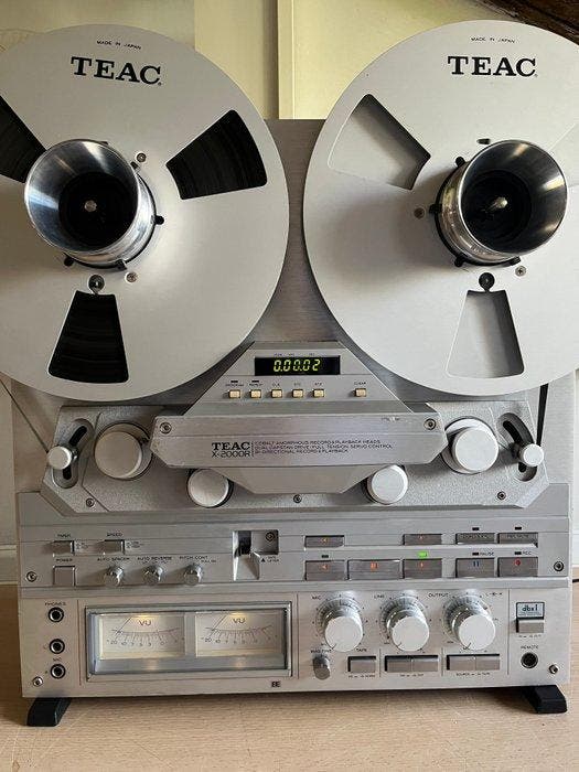 TEAC - X-2000R Reel-to-reel deck 26 cm, TV, Hi-fi & Vidéo, Radios