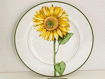 Villeroy et Boch - Bord (6) - Flora - Porselein, Antiquités & Art