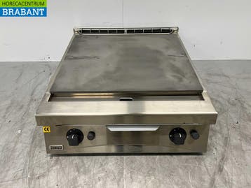RVS Zanussi Doorkookplaat Glad 80 cm GAS Horeca, Ophalen of Verzenden