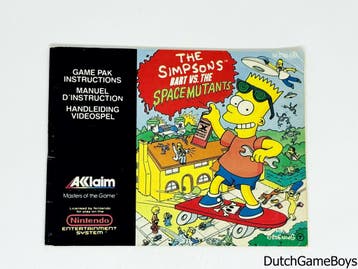 Nintendo NES - The Simpsons - Bart Vs. The Space Mutants - F, Verzenden, Gebruikt