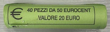 San Marino. 50 Cent 2024 (40 monnaies) en rouleau (Zonder